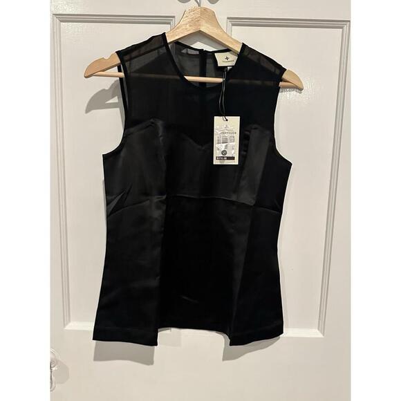 Tuckernuck Black Belle Top $178 NWT Small S - Picture 1 of 5